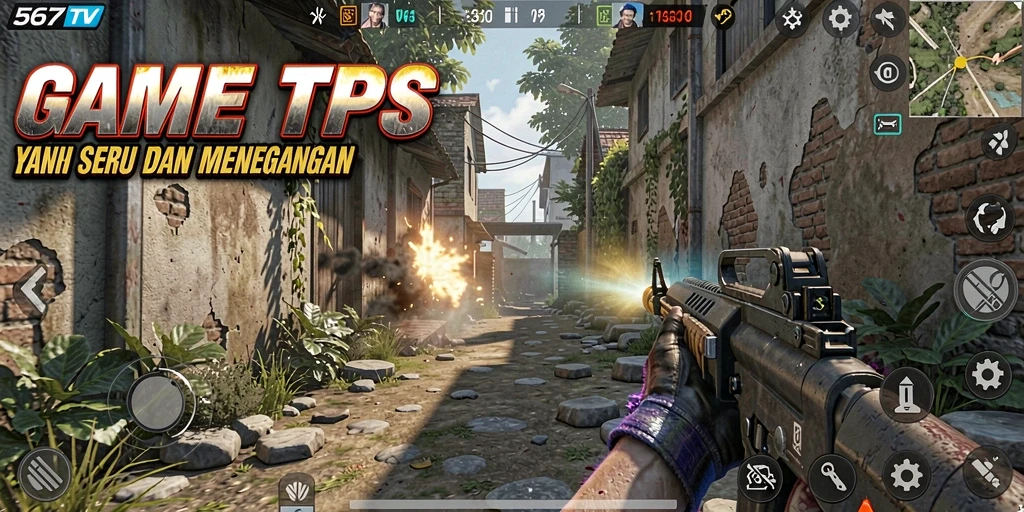 Gameplay seru dan grafis menawan dalam 567TV.