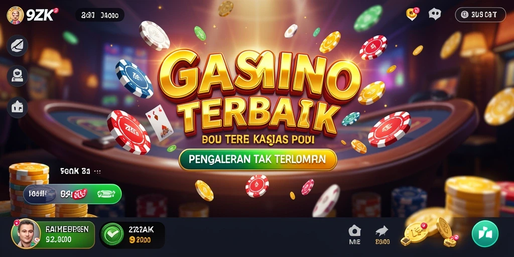 Tampilan screenshot gameplay Kasino 9ZK yang menarik dan mengasyikkan.