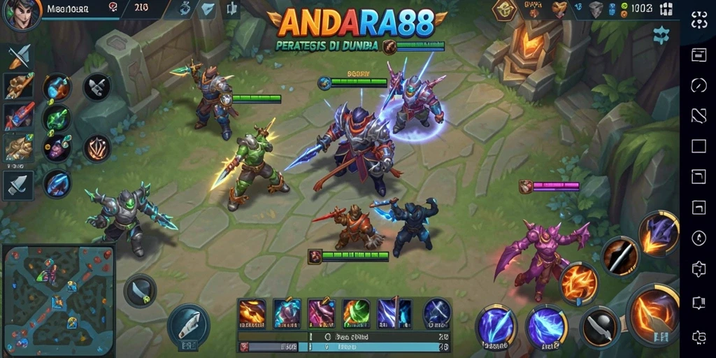 Screencapture gameplay seru di ANDARA88 dengan aksi kompetitif yang mendebarkan.