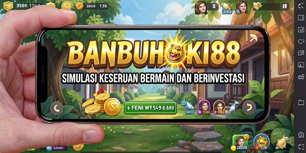 Screenshot gameplay BANBUHOKI88 menampilkan pengalaman simulasi yang mendebarkan.