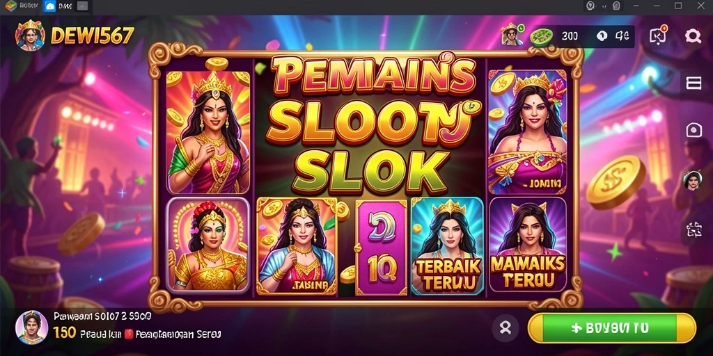 Screenshot gameplay DEWI567 menampilkan keseruan permainan Slot yang menarik.