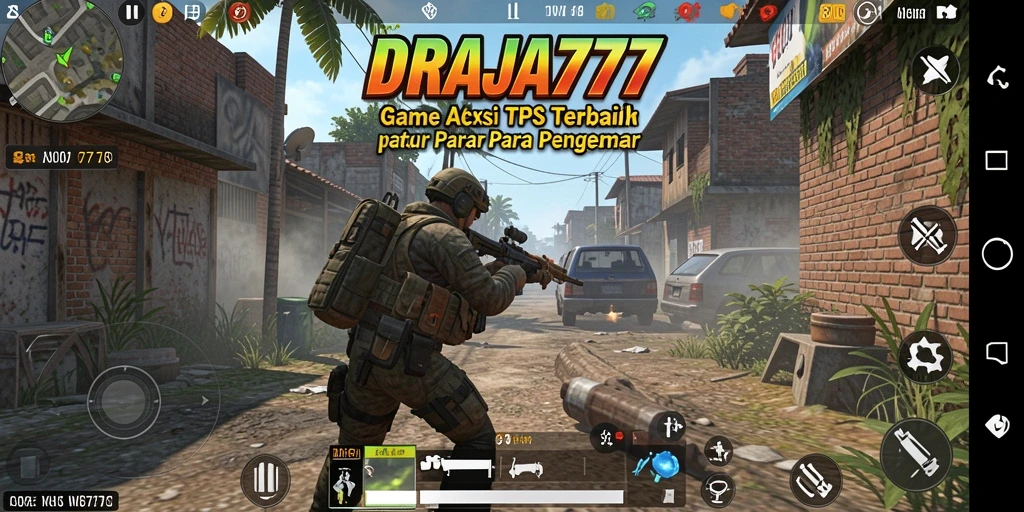 Screenshot gameplay intens DRAJA777 yang menampilkan aksi seru.