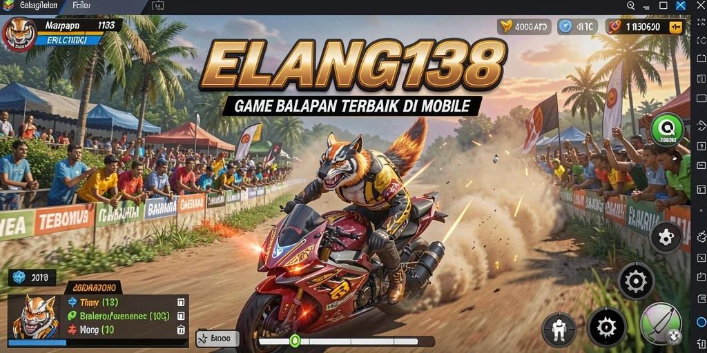 Gameplay balapan seru di ELANG138 dengan grafis menakjubkan.