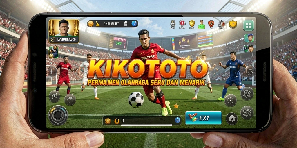 Tampilan gameplay KIKOTOTO yang mengasyikkan dan seru.