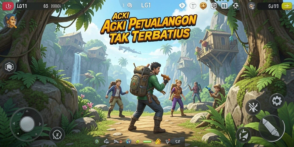 Tampilan gameplay LG111 yang mendebarkan dan penuh aksi.