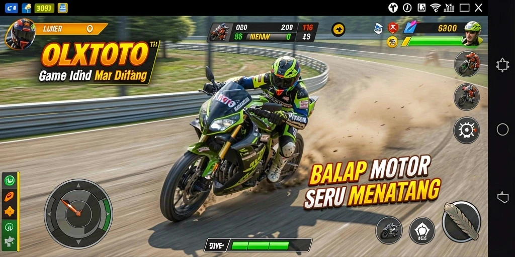 Pengalaman balap motor yang mendebarkan di OLXTOTO.