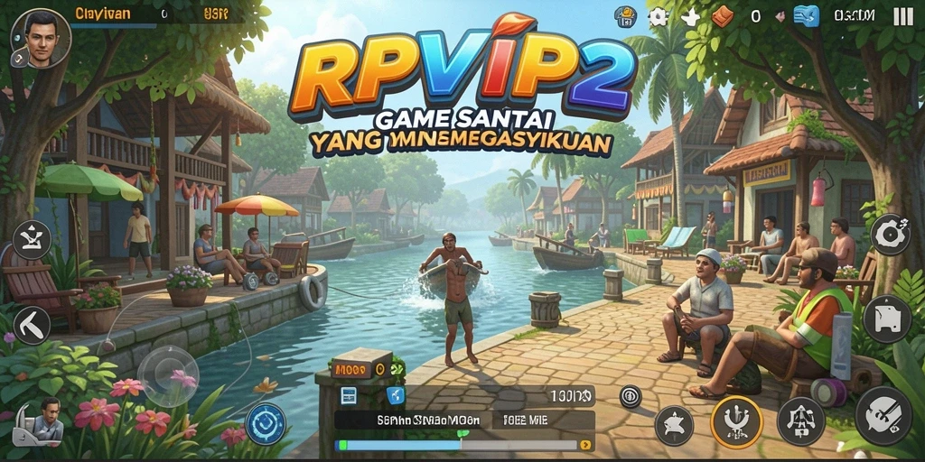 Tampilan gameplay RPVIP2 yang menyenangkan dan interaktif.