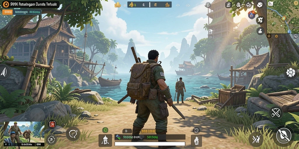 Tampilan gameplay menarik dari SR996 dalam dunia Open World.