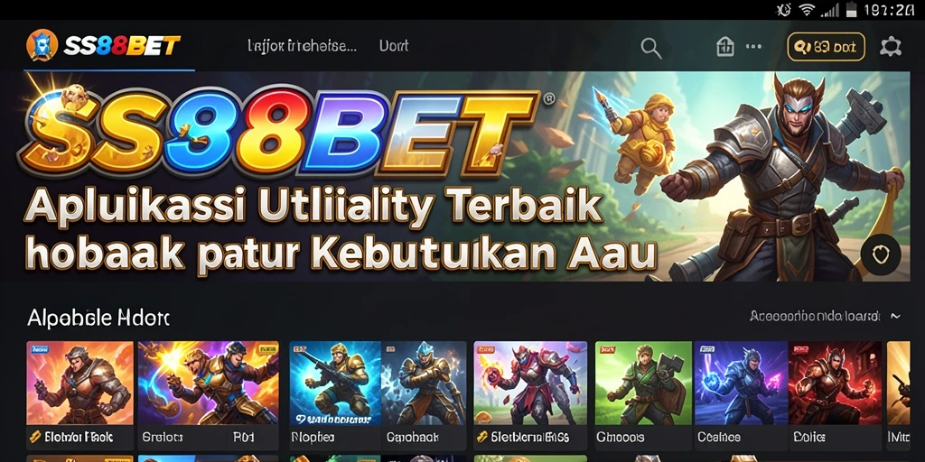 Tampilan interface SS88BET yang menarik dan fungsional.