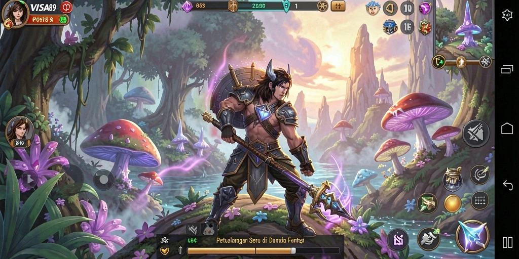 Tampilan gameplay VISA89 yang memukau dan menantang para pemain.