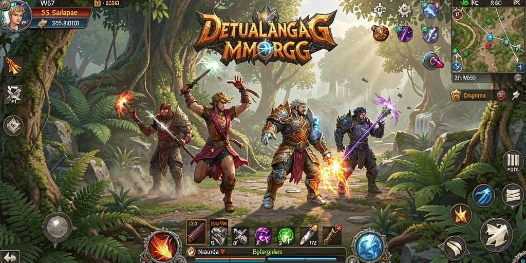 Gameplay W67 yang memukau dan menantang dalam petualangan MMORPG.