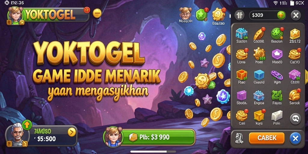 Tangkapan layar utama YOKTOGEL menampilkan momen gameplay yang seru dan interaktif.