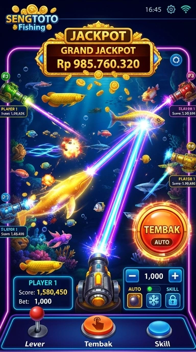 Tampilan antarmuka pengguna Pusat Unduh sengtoto yang modern dan menarik.